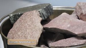 Лучшие камни для бани