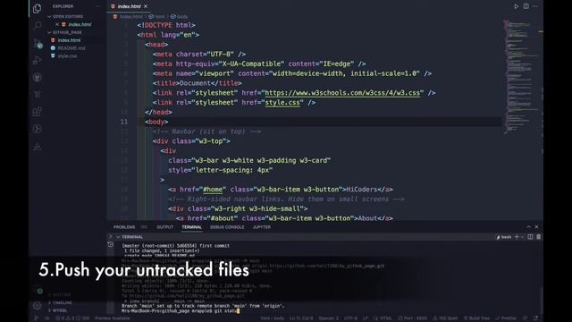 Publishing a site using github pages смотреть онлайн