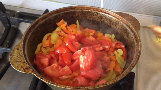 ТУШЕНЫЕ ОВОЩИ ПО-ГРУЗИНСКИ? АДЖАПСАНДАЛИ ? ПРОСТО И ВКУСНО смотреть онлайн