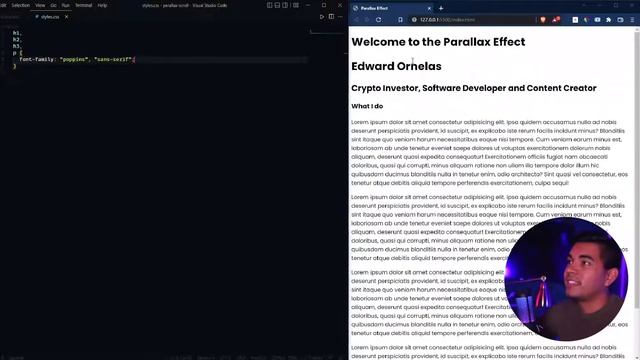 Side by Side Parallax Scrolling with HTML and CSS (NO JAVASCRIPT) смотреть онлайн