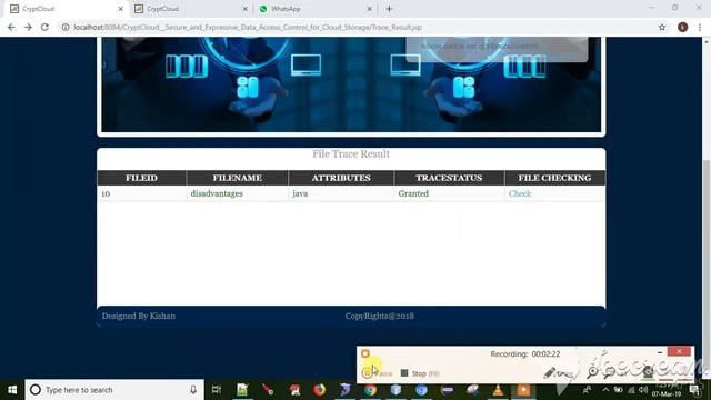Crypt Cloud secure and expressive data access control for cloud storage java project смотреть онлайн