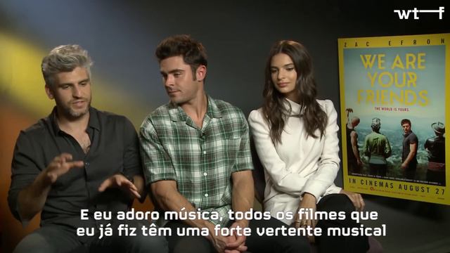 WTF Entrevista - Zac Efron, Max Joseph & Emily Ratajkowski (Completa) смотреть онлайн