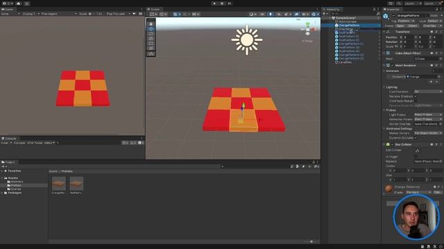 Creating a first level platform - Rolling Cube Episode 1 смотреть онлайн