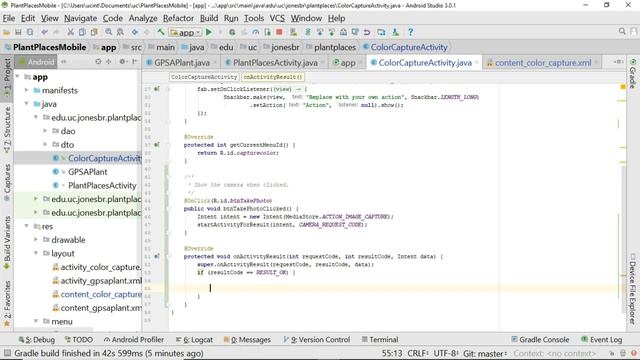 Get image from Android camera w/ Implict Intent, Butterknife смотреть онлайн