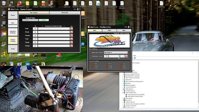 How to set up motion rig and VR in No Limits Rollercoaster 2. My first VR/motion test! смотреть онлайн