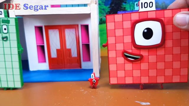numberblocks 100 - Numberblocks and horse funny moment смотреть онлайн