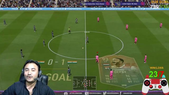 🔴FIFA 19 - 24 RANK IN ASIA LIVE STREAM GAMEPLAY WITH BHAI LOG - CAN WE GET 40 LIKES! смотреть онлайн