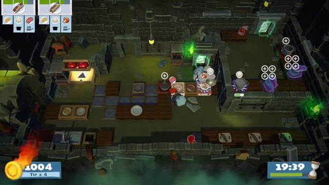 Overcooked 2 : Single Player 4 Star - Level 6-6 (Raccoon Chef) смотреть онлайн