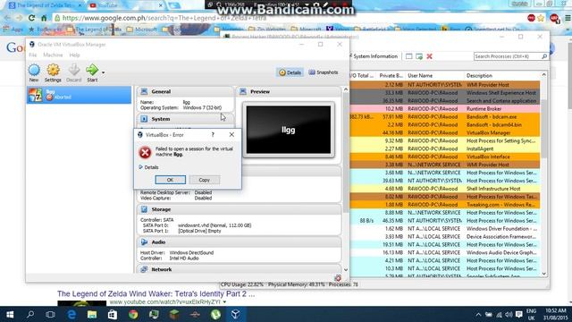 VirtualBox "Failed to open a session for the virtual machine" after Opening ISO File "Fixed" смотреть онлайн
