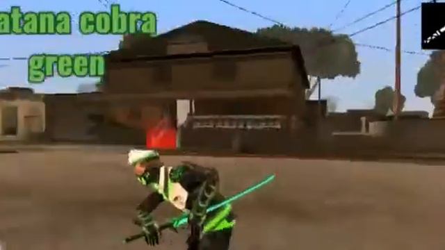 Katana cobra green [FF] gta sa android смотреть онлайн