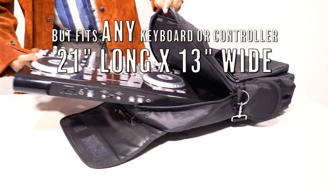 The Rockville RVBAG25 25 key midi / keyboard / DJ Controller Bag (OVERVIEW) смотреть онлайн