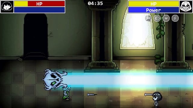 Bonetale 1.5.2 | Green Sans Challenges (No Bad Time + Blue Soul + Deceleration) смотреть онлайн