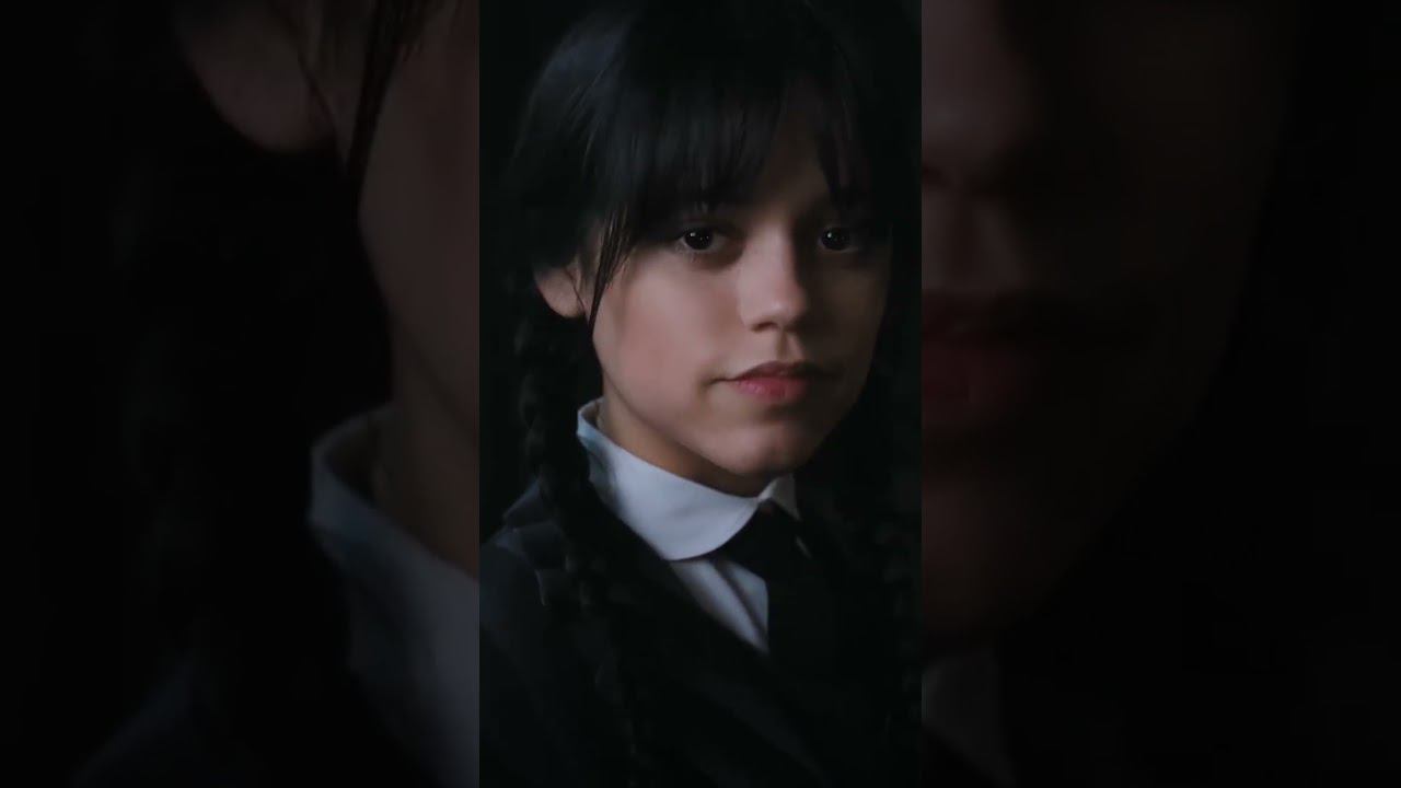 Wednesday Киноляпы неудачные дубли сериала - Jenna Ortega #shorts смотреть онлайн