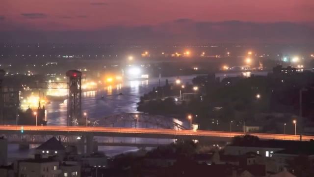 Ростов-на-Дону, Rostov-on-Don,Цейтраферная съемка Ростова. смотреть онлайн