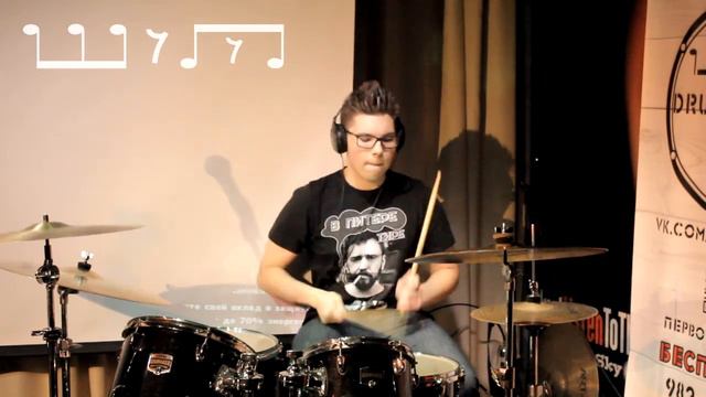 Николай Семелькин - Nirvana - Come As You Are (drum cover) смотреть онлайн