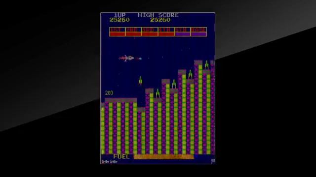 Arcade Archives Scramble (Playstation 4 Canada) One Coin Gameplay Sample смотреть онлайн