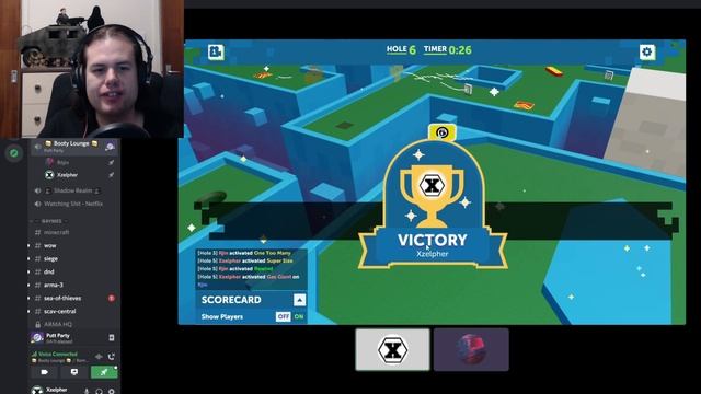 Random Discord Games Sketch Heads and Putt Party смотреть онлайн