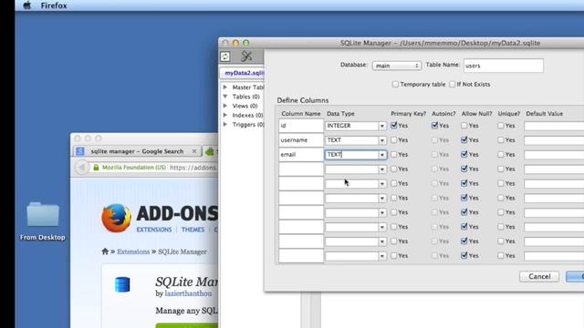 Create a MySQL / SQLite Database on a MAC (to use in iPhone App) смотреть онлайн