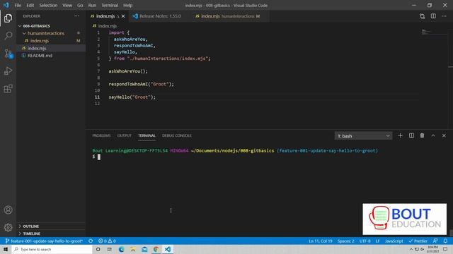 Git Branching and Merging Using Peer Review on Github смотреть онлайн