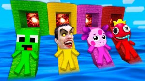 НОВАЯ РУБРИКА - ВОДНЫЕ ГОРКИ В МАЙНКРАФТ