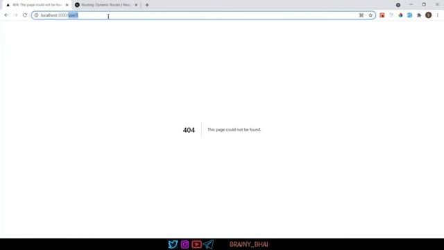 45. Next Routers with Dynamic Parameters ll React JS full Playlist 2022 ll Brainy Bhai смотреть онлайн