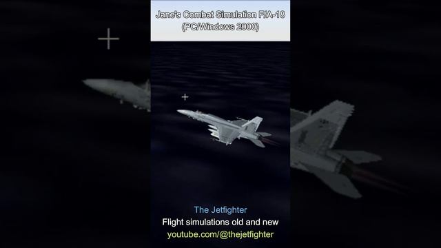 Jane's Combat Simulations F/A-18 - Taking off from an aircraft carrier смотреть онлайн