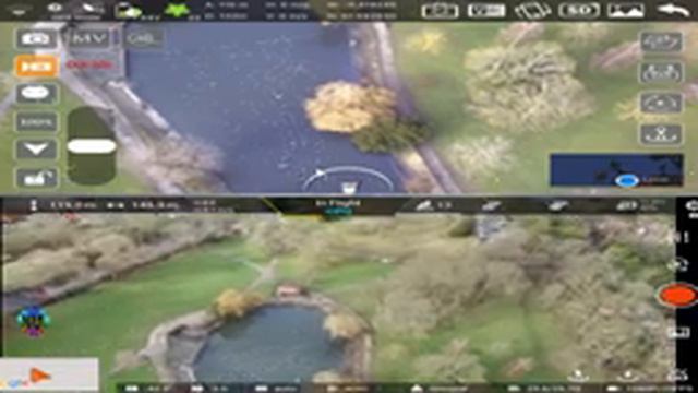 SG906 Beast Pro2 VS Xiaomi Fimi x8 SE Drone HD Camera Review at Public Park (SG907 SG908) смотреть онлайн