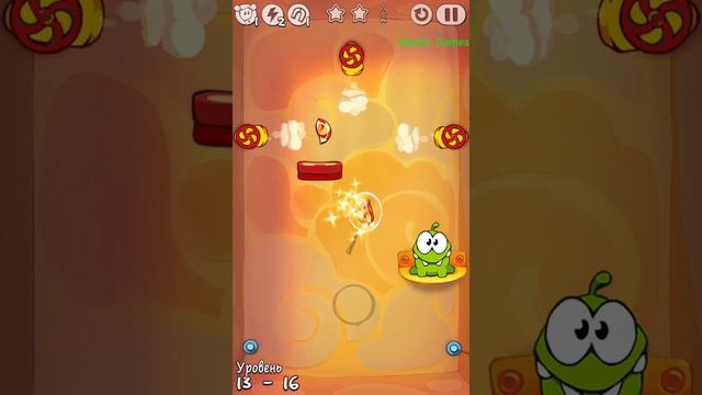 Новогодняя Cut the rope Перережь веревку паровая коробка живая озвучка смотреть онлайн