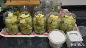 Выпуск #19. Кукуруза в банке на зиму, готовим в автоклаве.