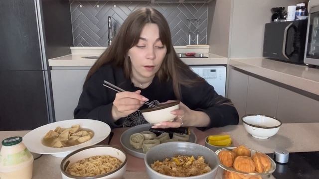 [#PlayKoreanFood_Season3]_Mukbang_2022_Пробую корейскую еду