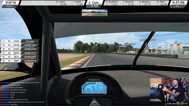 RaceRoom: Silhouette Series @ Zolder GP [SRS Round #3/6] 🔴LIVE смотреть онлайн