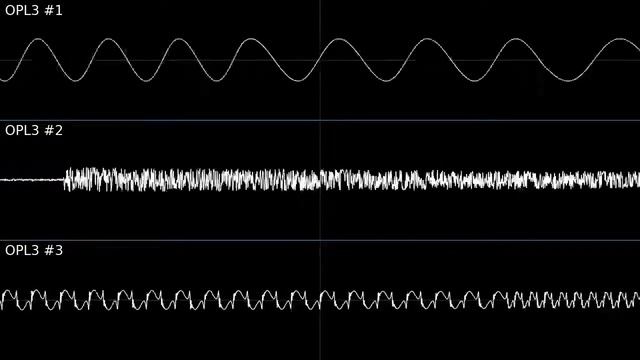 [OPL3 2-op conversion] Jeroen Tel - Alien 3 (NES) : Missions 1 & 2 (Oscilloscope view) смотреть онлайн