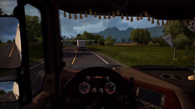 [ETS2 MP] Рейс на новых DAF XF105 (Серия #1) смотреть онлайн
