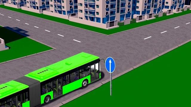 Кому из водителей разрешено выполнить поворот налево? смотреть онлайн