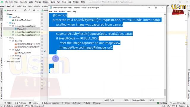 How to #Create #Camera App in #Android Studio | Take #Pictures with #App Android Studio #Tutorials смотреть онлайн