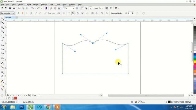 How to use Shape tools in corel draw x7 with project works [Nepali Part-8] смотреть онлайн