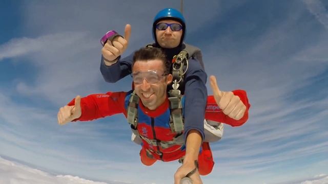 Нереальные эмоции! Прыжки c парашютом. Санкт-Петербургский аэроклуб Skyjumper. смотреть онлайн