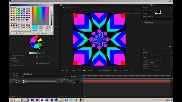 Let's Create Colorful Psychedelic Mandalas with Trapcode TAO in After Effects смотреть онлайн