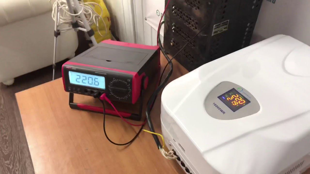 Стабилизатор 10кВт Electrolite 10000 WR смотреть онлайн