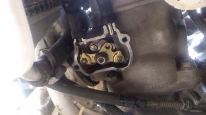Работа мощностного клапана на honda crm250r