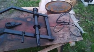 Лебёдка для снятия КПП ЗИЛ 131 (козлик)