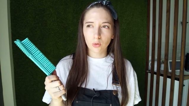 Как я ухаживаю за стеной из искусственной травы. + Изменения на канале. смотреть онлайн
