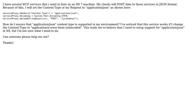DevOps & SysAdmins: Add application/json support on IIS 7 (2 Solutions!!) смотреть онлайн