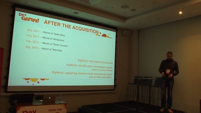 Максим Барышников (Wargaming.net) - 6 лет развития движка BigWorld благодаря успеху World of Tanks смотреть онлайн