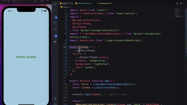 Using Dark Mode in a React Native App смотреть онлайн