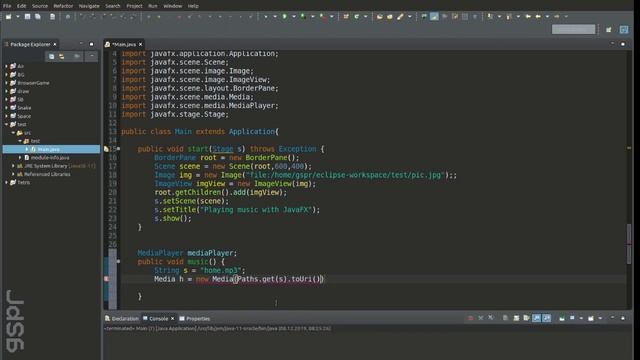 How to add background music in JavaFX Tutorial смотреть онлайн