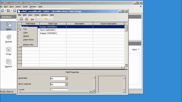 LibreOffice Base (83) Connect Directly смотреть онлайн
