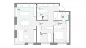 Часть 1 Проект квартиры  с нуля в Архикаде 27