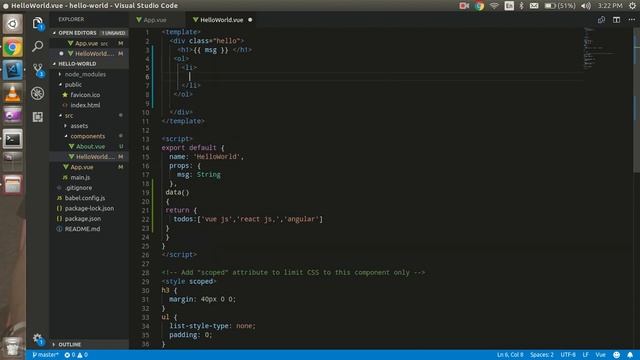 Vue js 2 tutorial for beginners #3 - for loop in vue смотреть онлайн