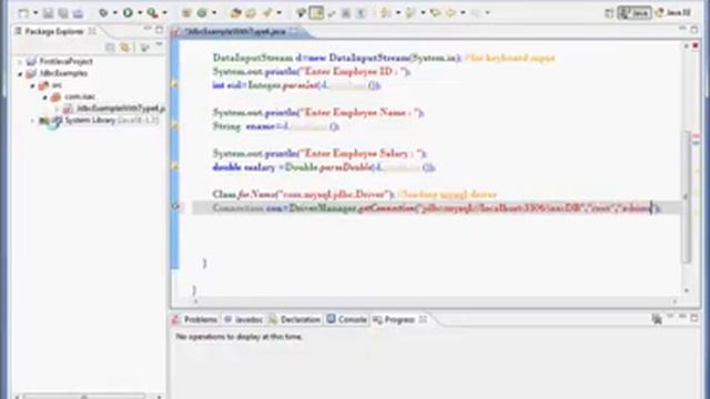 JDBC in Java смотреть онлайн